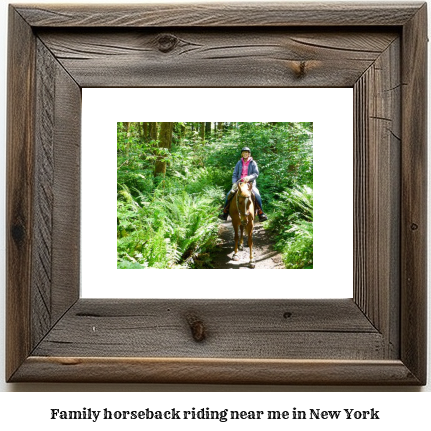family horseback riding near me New York